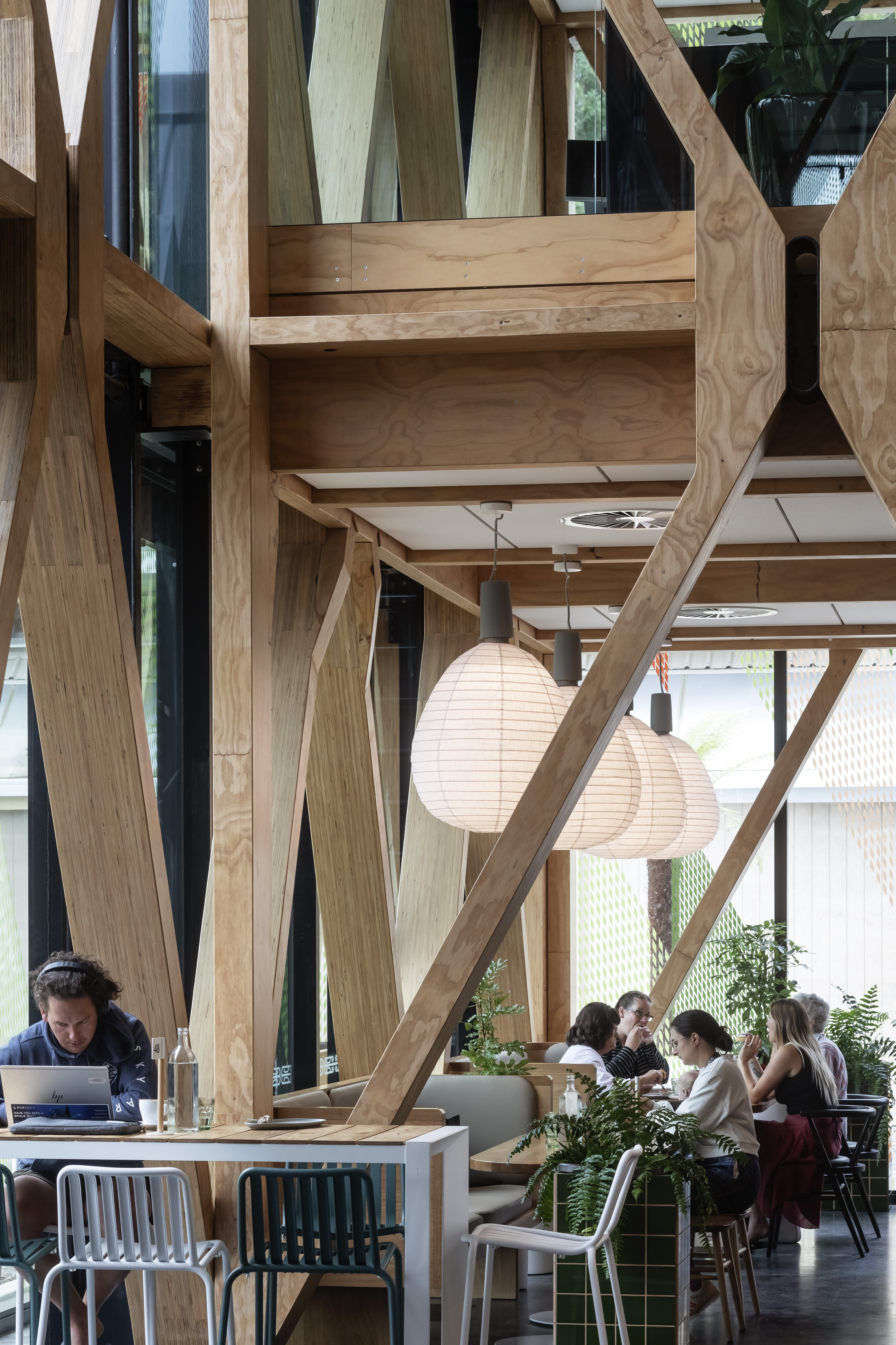 Te Whare Nui o Tuteata; SCION Timber Innovation Hub