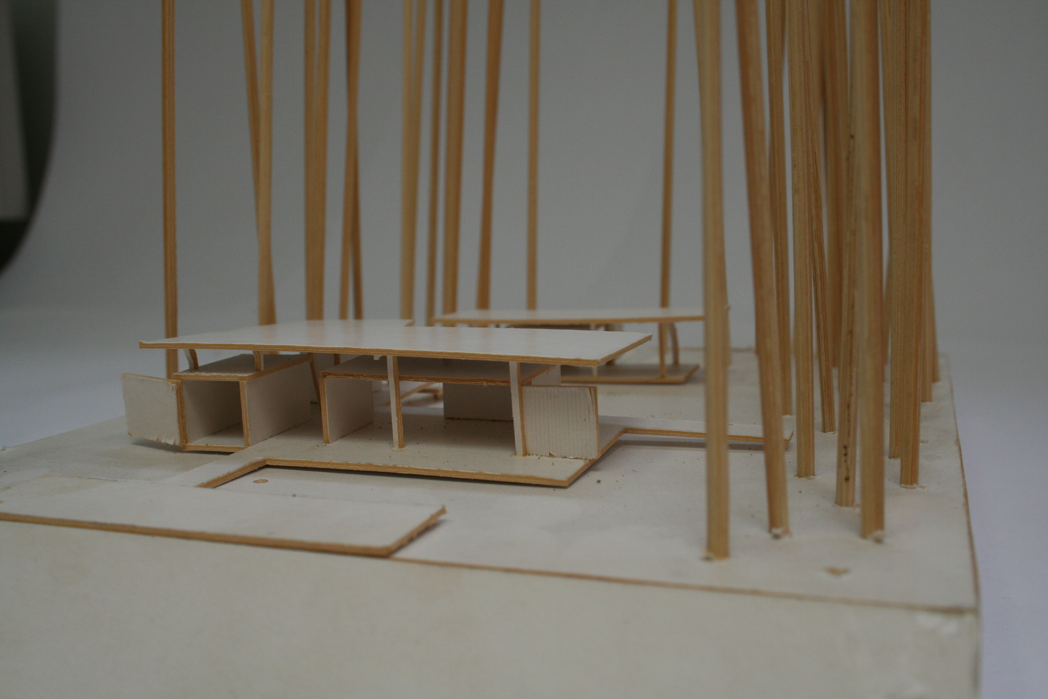 Bach with 2 roofs